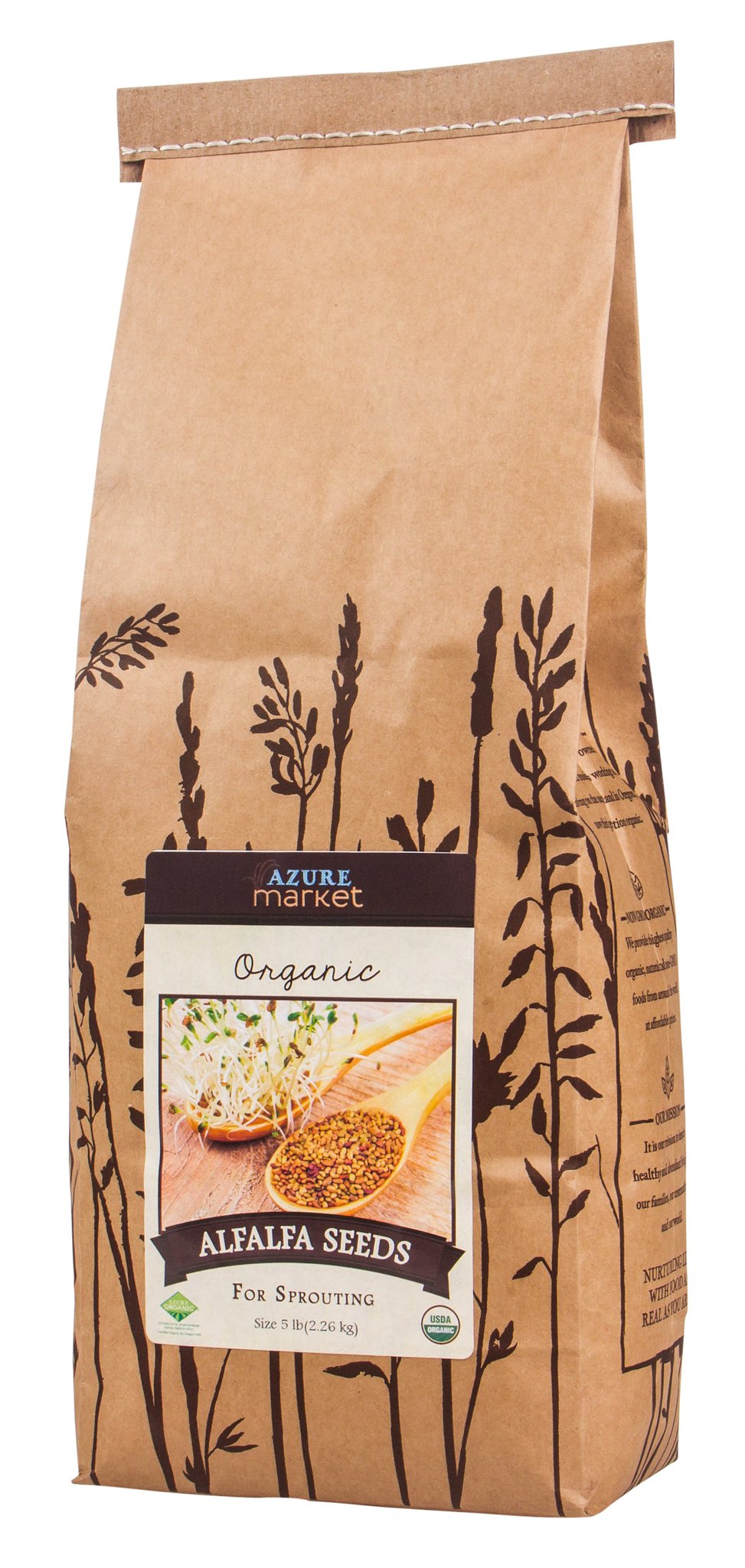 Alfalfa Sprouting Seeds, Organic
