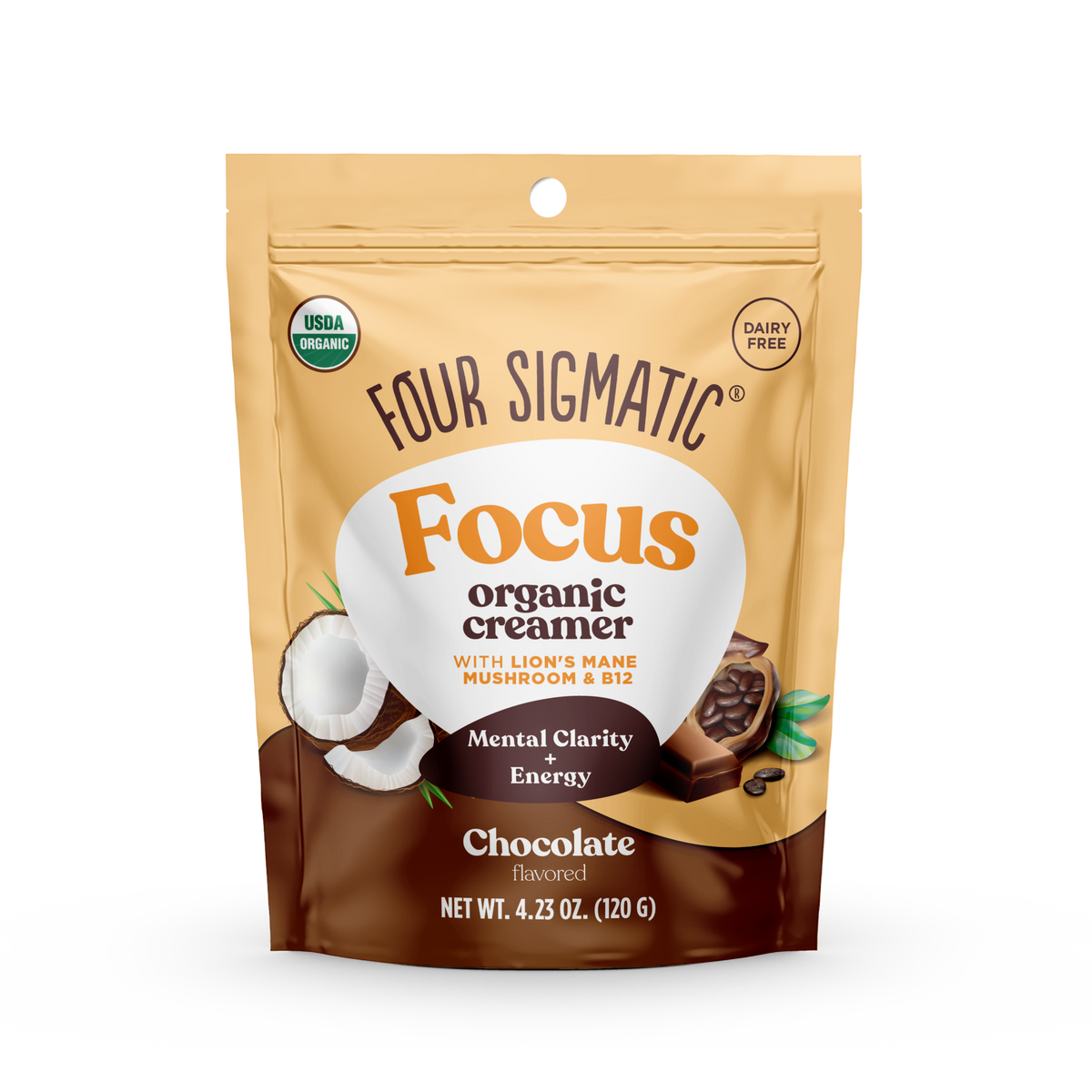 Think Creamer, Cacao Coconut, Organic