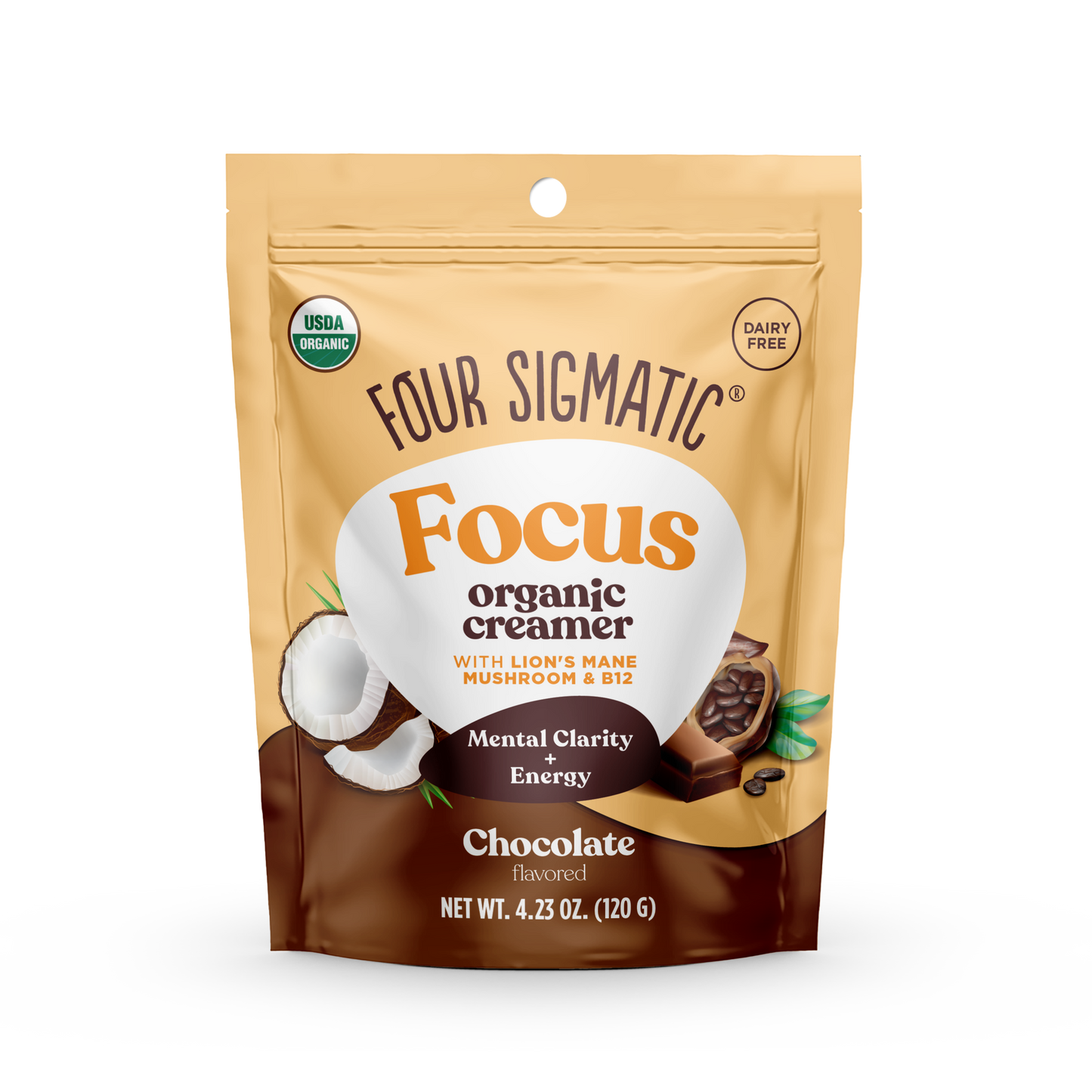 Think Creamer, Cacao Coconut, Organic