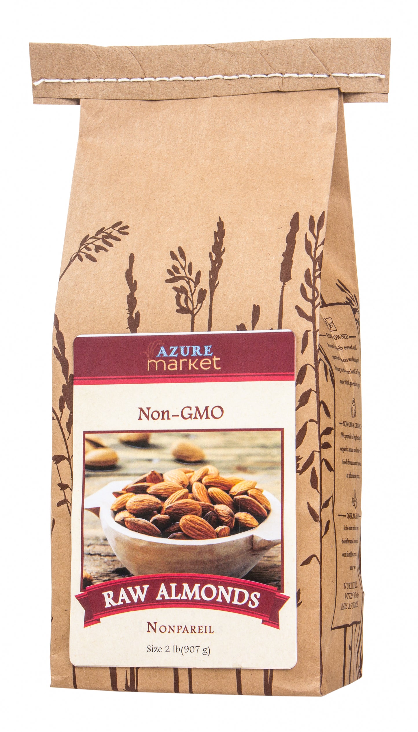 Almonds, Raw Nonpareil