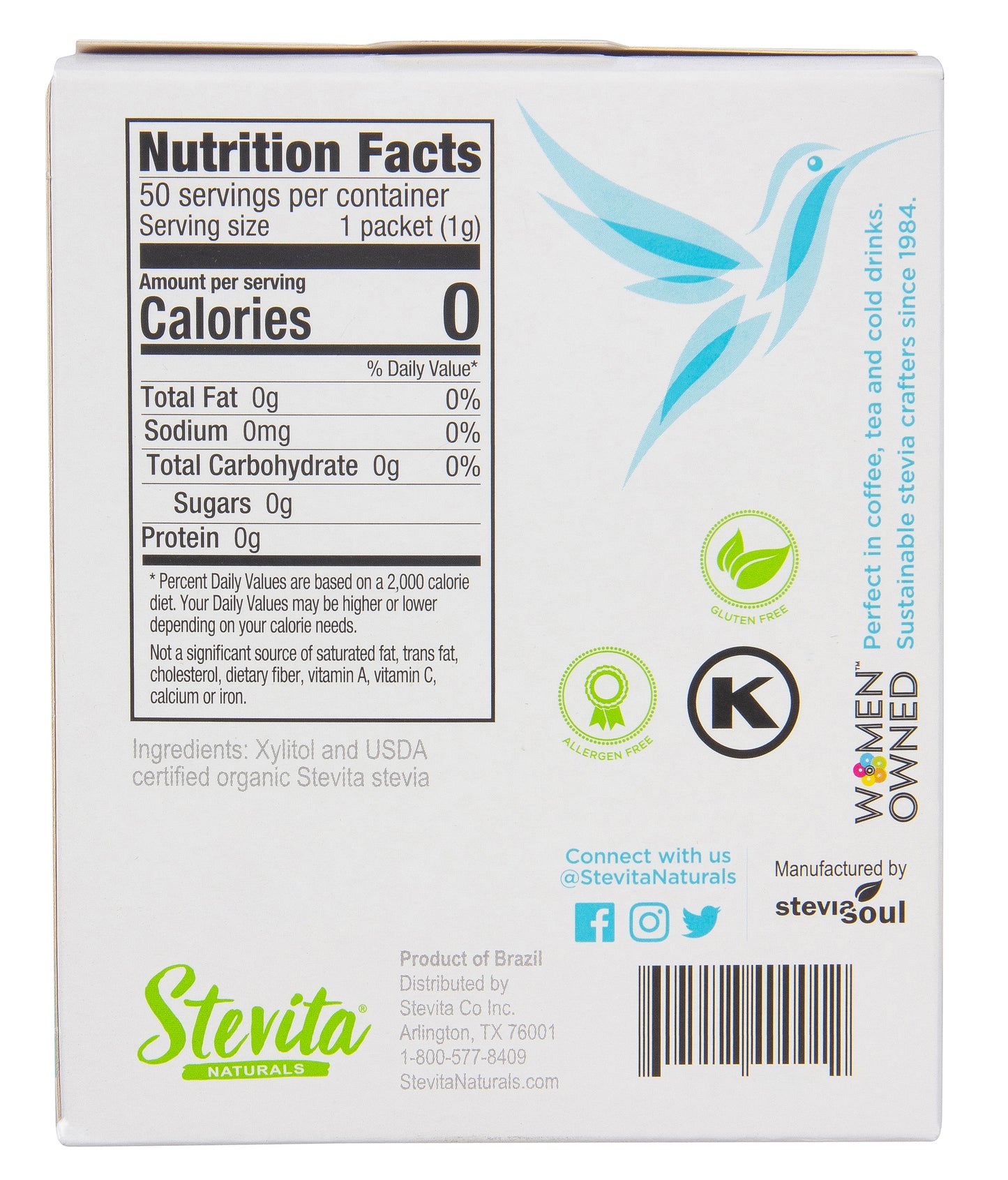 Stevia with Xylitol Supreme Packets