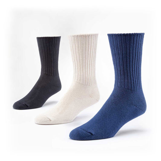 Crew Socks, N/N/B Adult 10-13, Organic