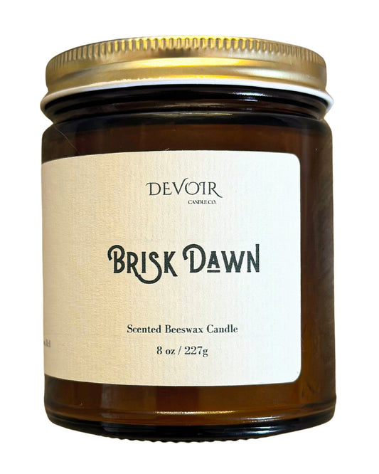 Beeswax Candle, Brisk Dawn
