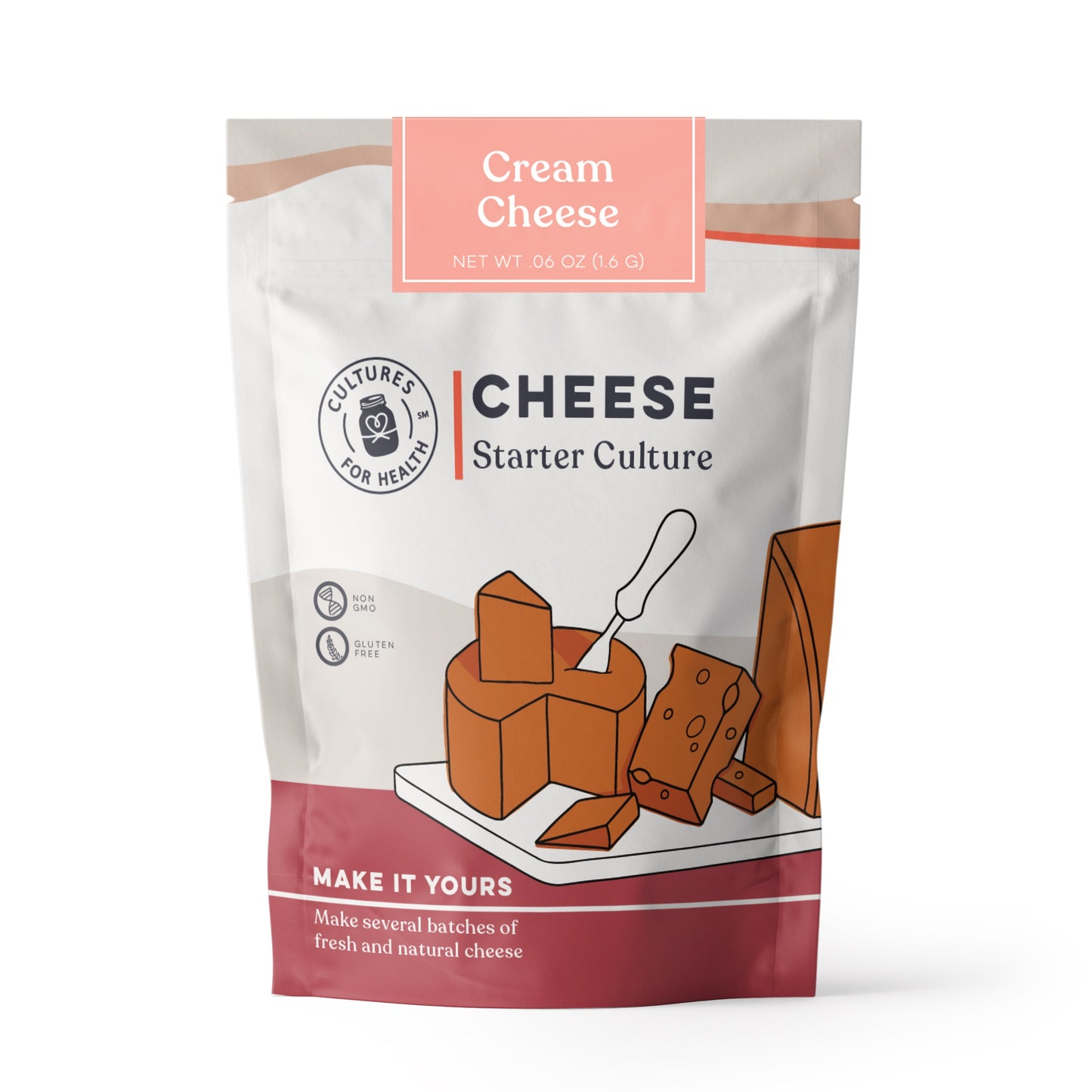 Real Cheese, Starter Culture, Cream Cheese