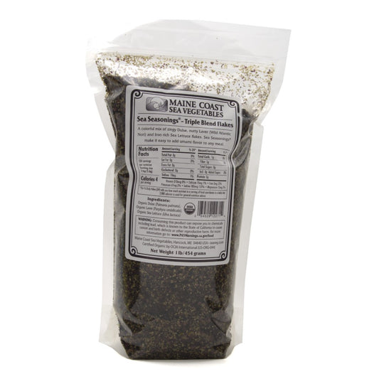 Sea Seasonings, Triple Blend Flakes, Organic