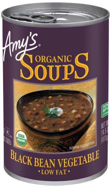 Black Bean Vegetable Soup, Organic