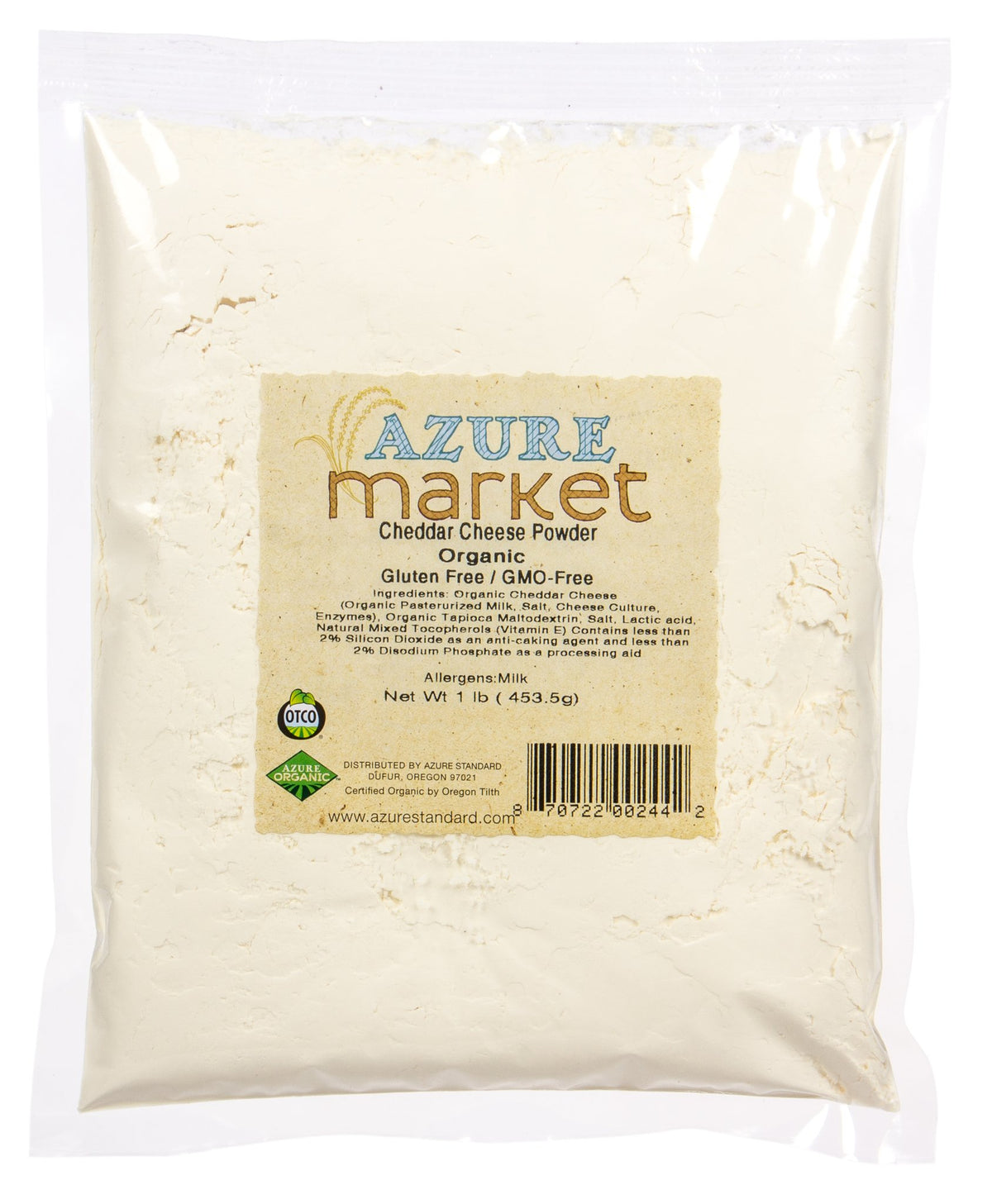 Cheddar Cheese Powder, Organic