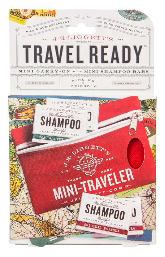 Old Fashioned Bar Shampoo, Mini Traveler Pack with Case