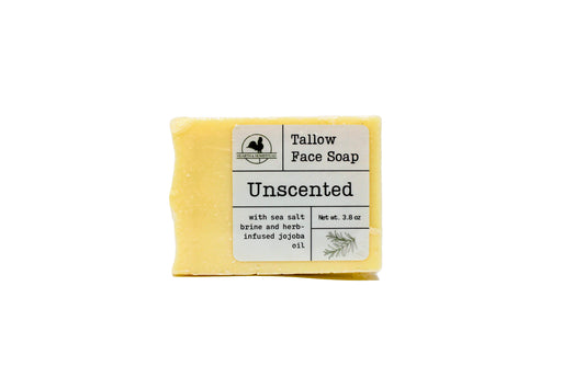 Tallow Facial Soap, Unscented