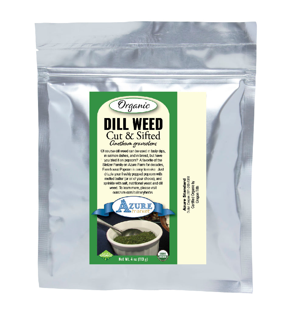 Dill Weed, Cut & Sifted, Organic