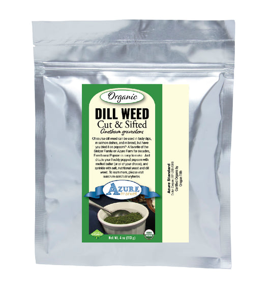 Dill Weed, Cut & Sifted, Organic