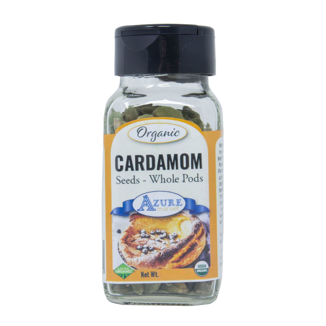 Cardamom Seeds, Whole Pods, Organic