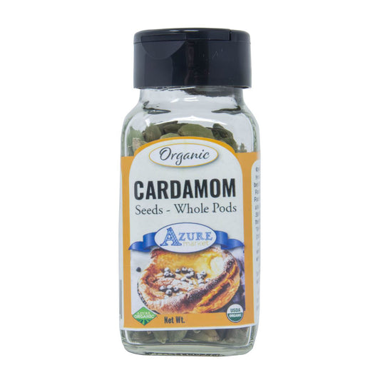 Cardamom Seeds, Whole Pods, Organic