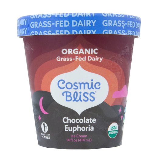 Ice Cream, Chocolate Euphoria, Frozen, Organic