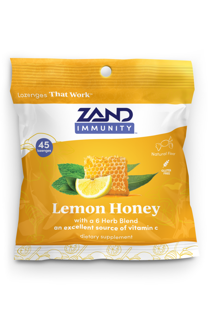 Herbal Lozenges, Lemon Honey
