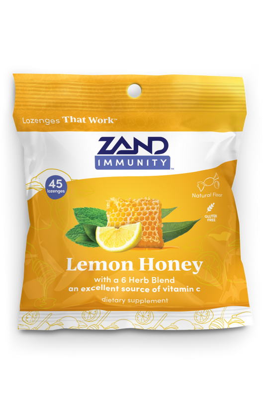 Herbal Lozenges, Lemon Honey