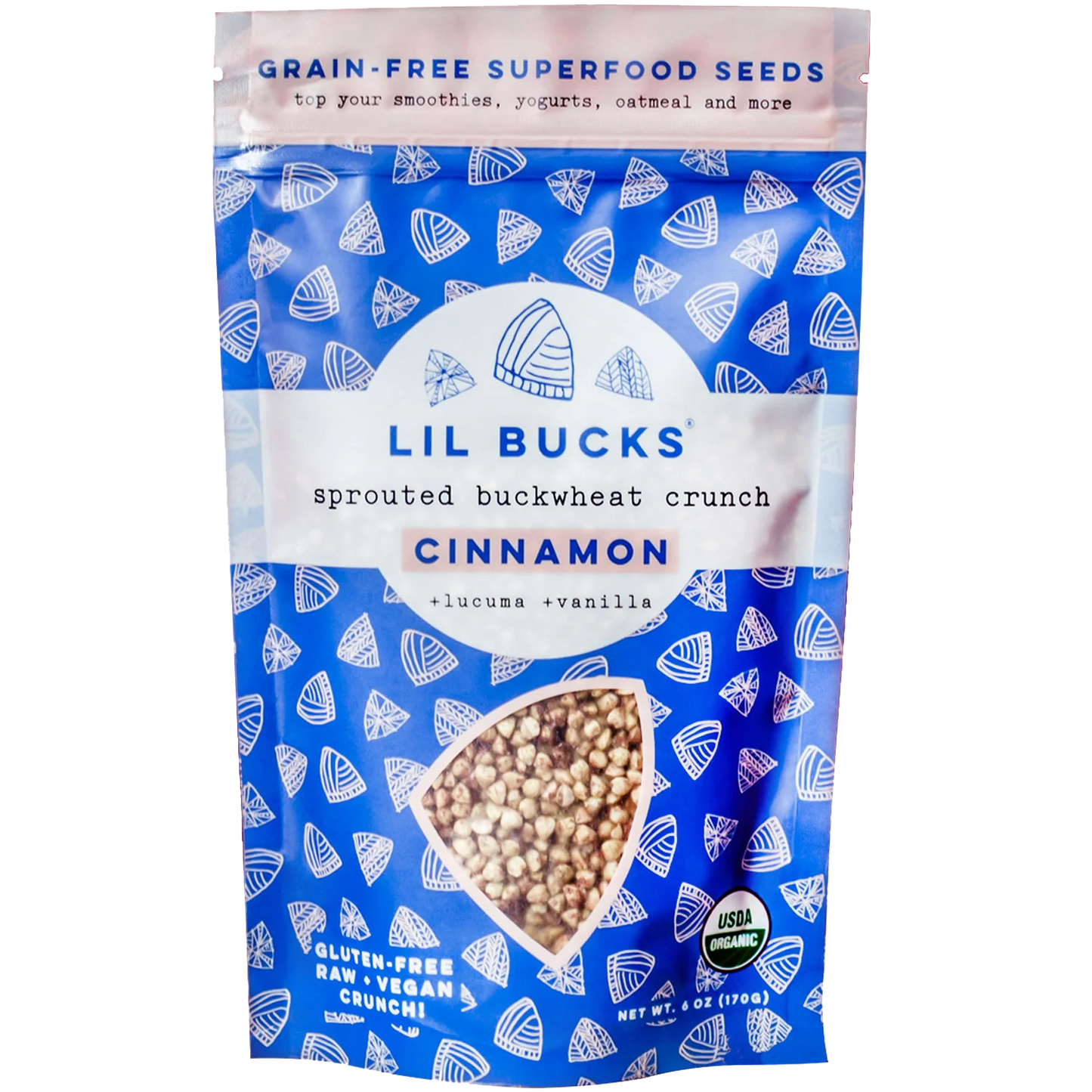 Sprouted Buckwheat Crunch, Cinnamon, Organic