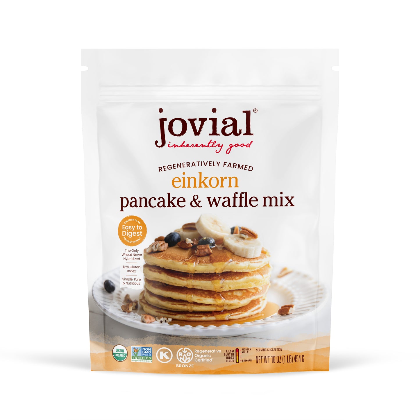 Pancake & Waffle Mix, Einkorn, Organic