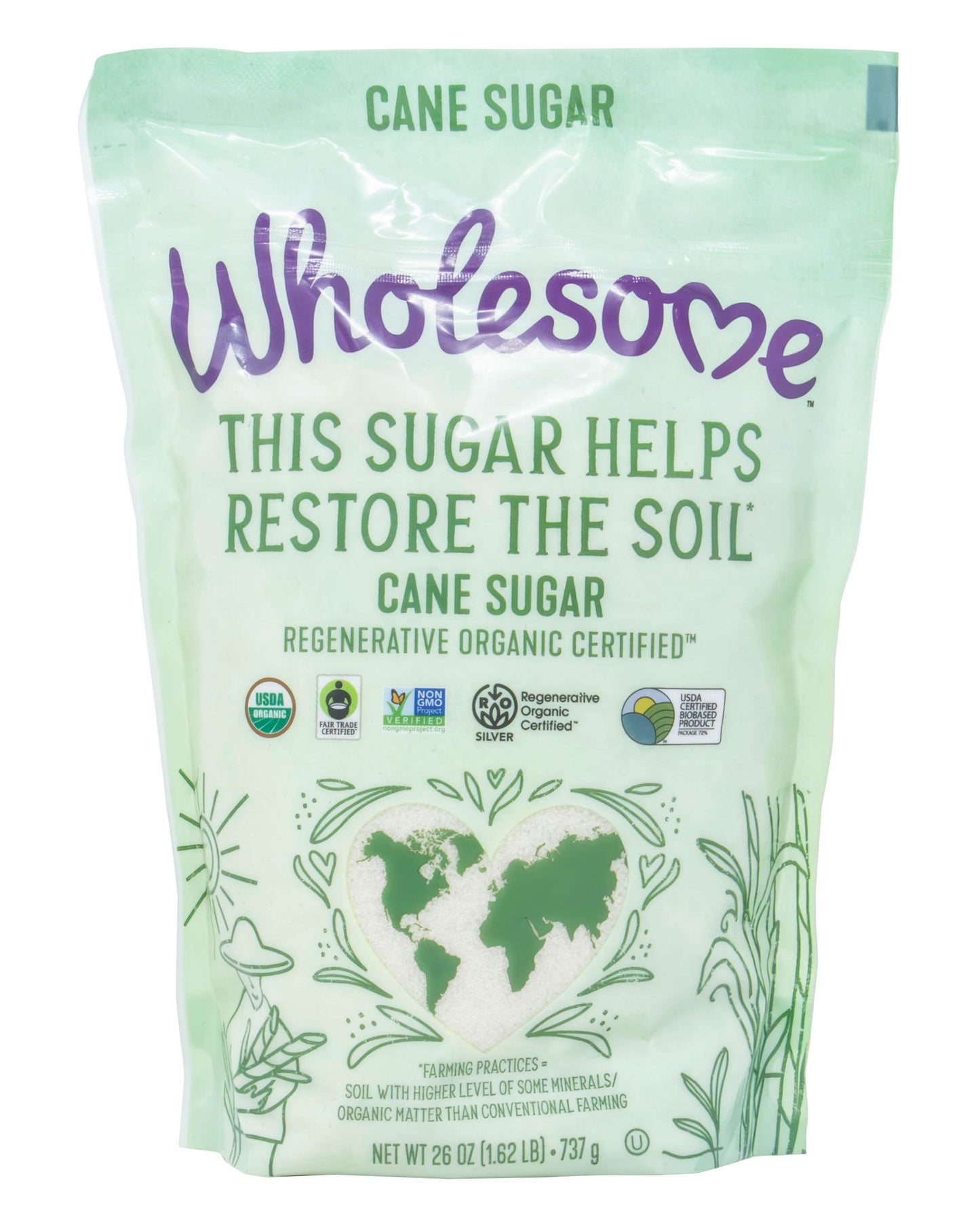 Cane Sugar, Regenerative Organic