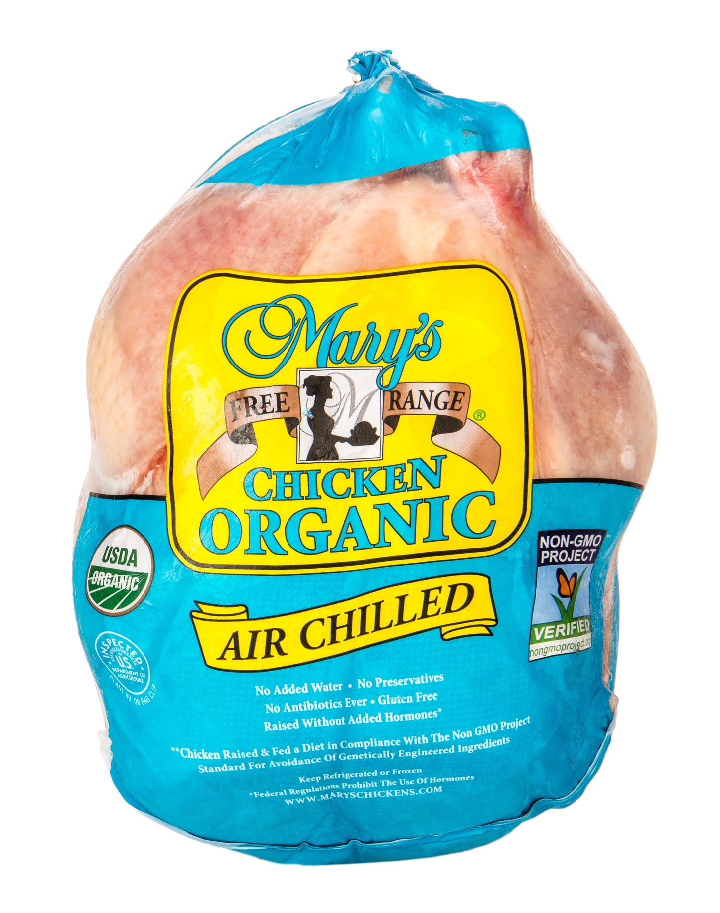 Chicken Fryer, with Giblets, Organic, Frozen, Random Weight