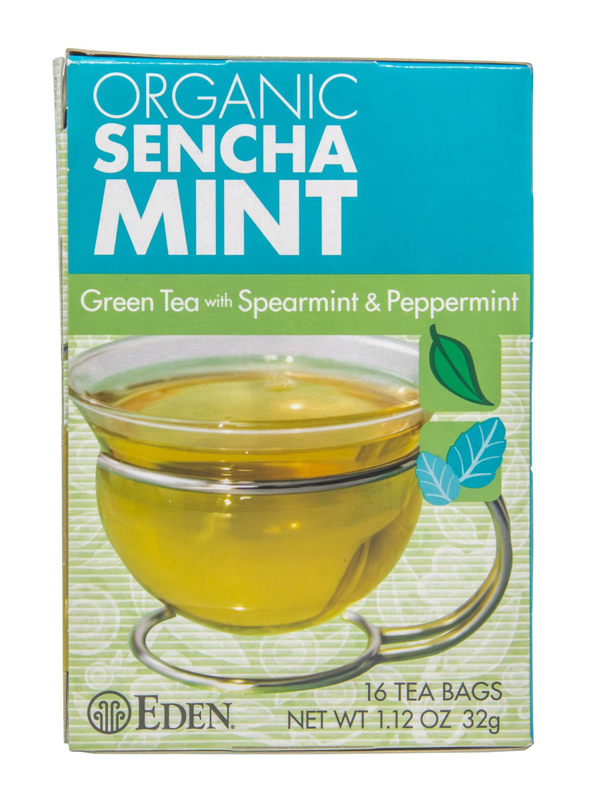 Sencha Mint, Tea Bags, Organic