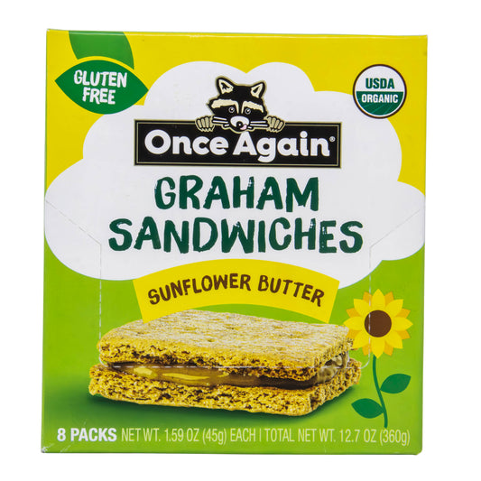 Graham Sandwiches, Sunflower Butter, Organic
