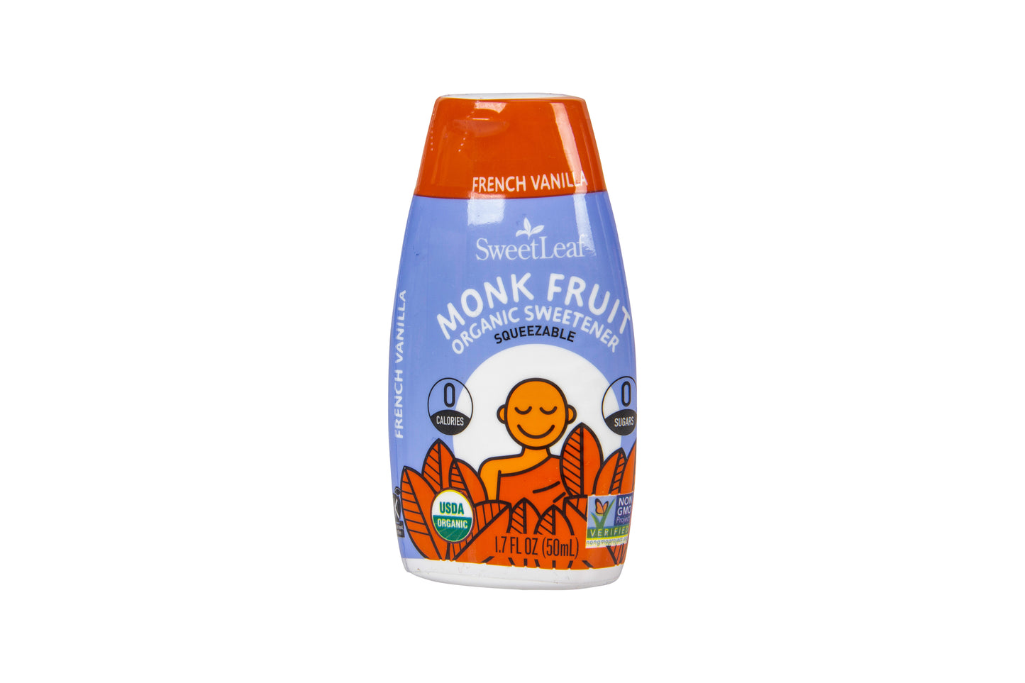 Monk Fruit Liquid Squeezable, French Vanilla, Organic
