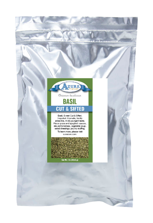 Basil, Cut & Sifted