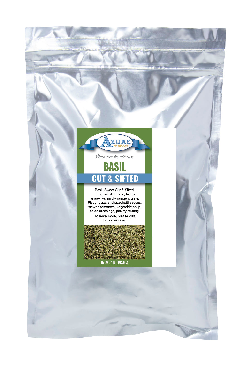 Basil, Cut & Sifted