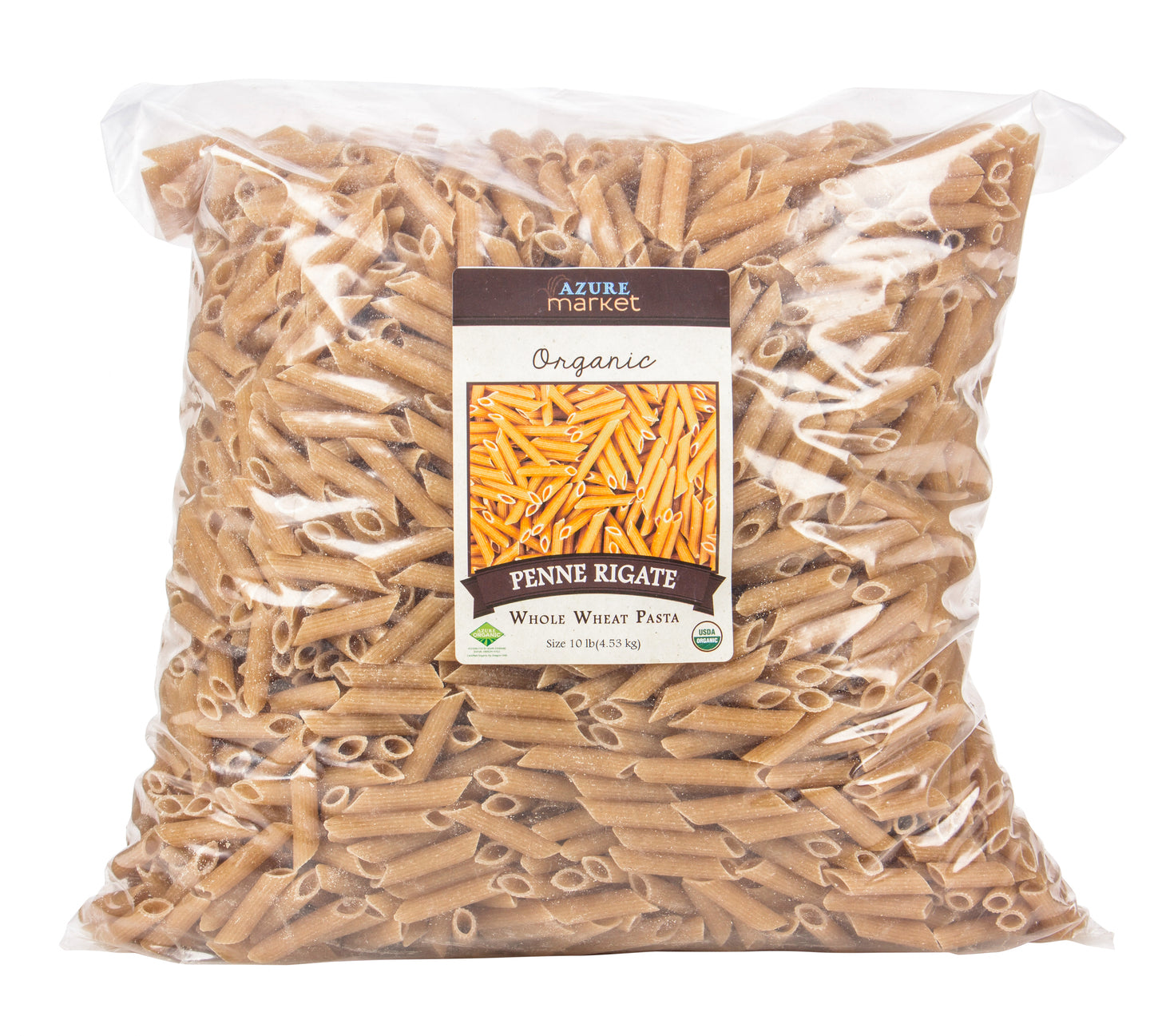 Penne Rigate, Whole Wheat Pasta, Organic
