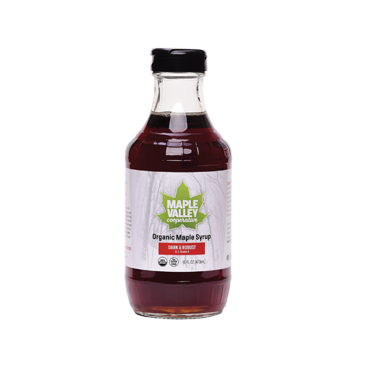 Maple Syrup, Grade A, Dark Robust, Organic
