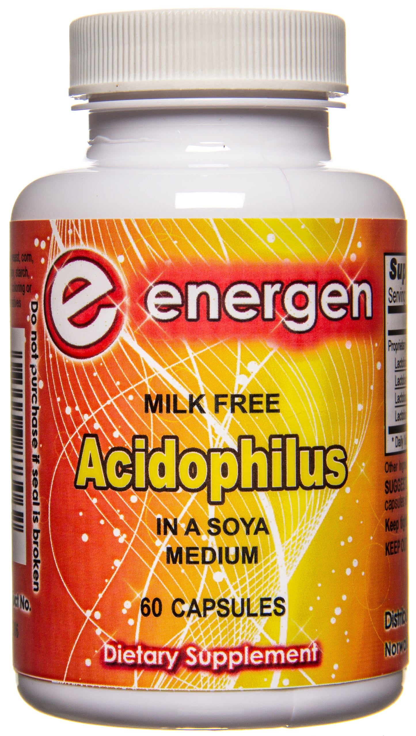 Acidophilus, Milk Free