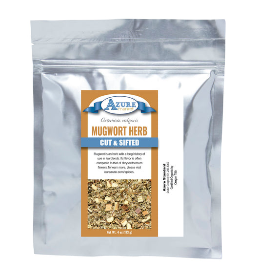 Mugwort Herb, Cut & Sifted