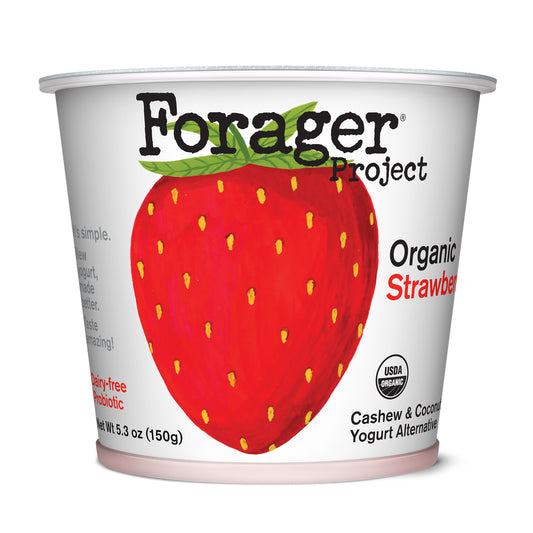 Cashewmilk Yogurt Strawberry, Dairy Free, Organic