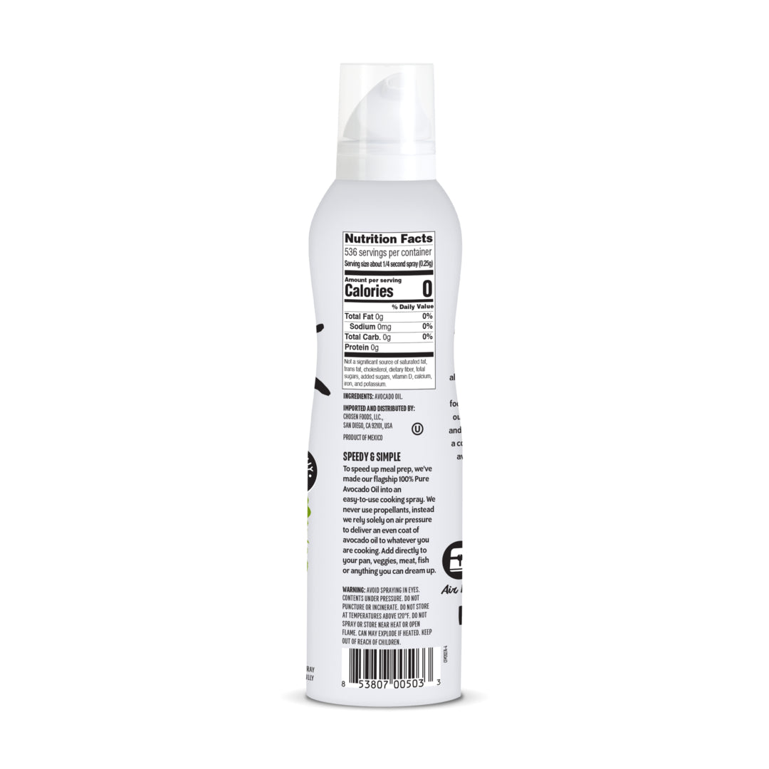 Cooking Spray, Avocado Oil
