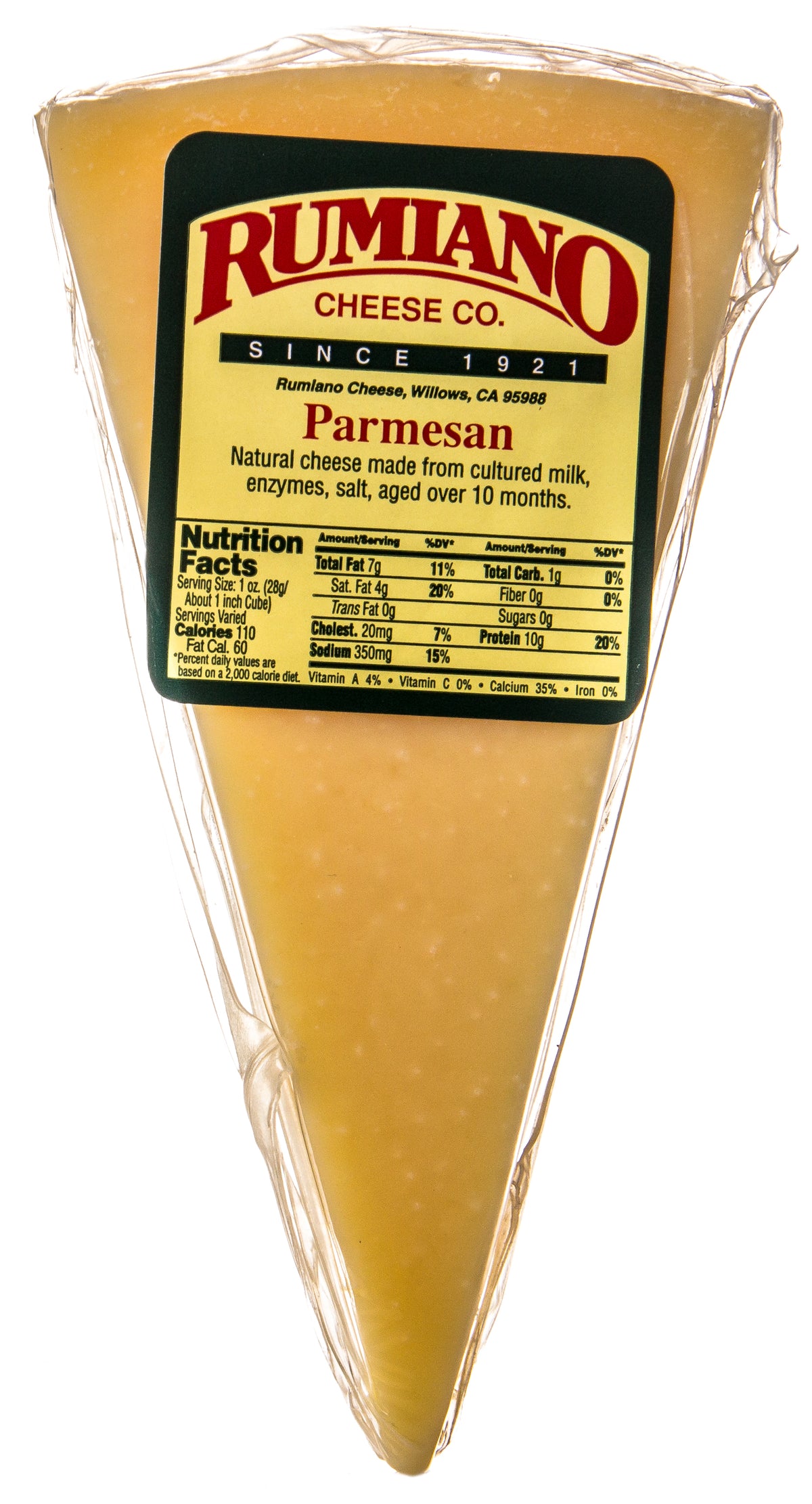 Parmesan Cheese, Wedge, Random Weight