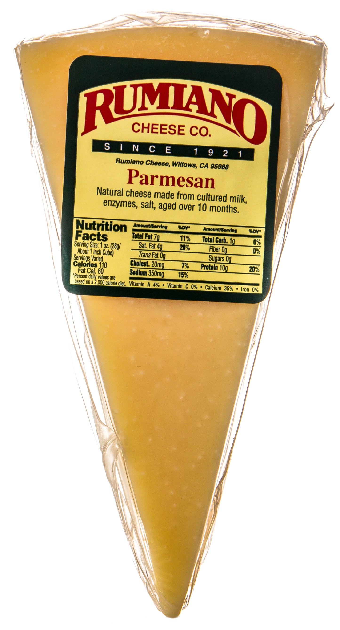 Parmesan Cheese, Wedge, Random Weight