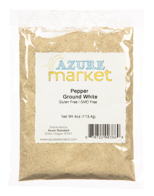 Pepper, White, Ground