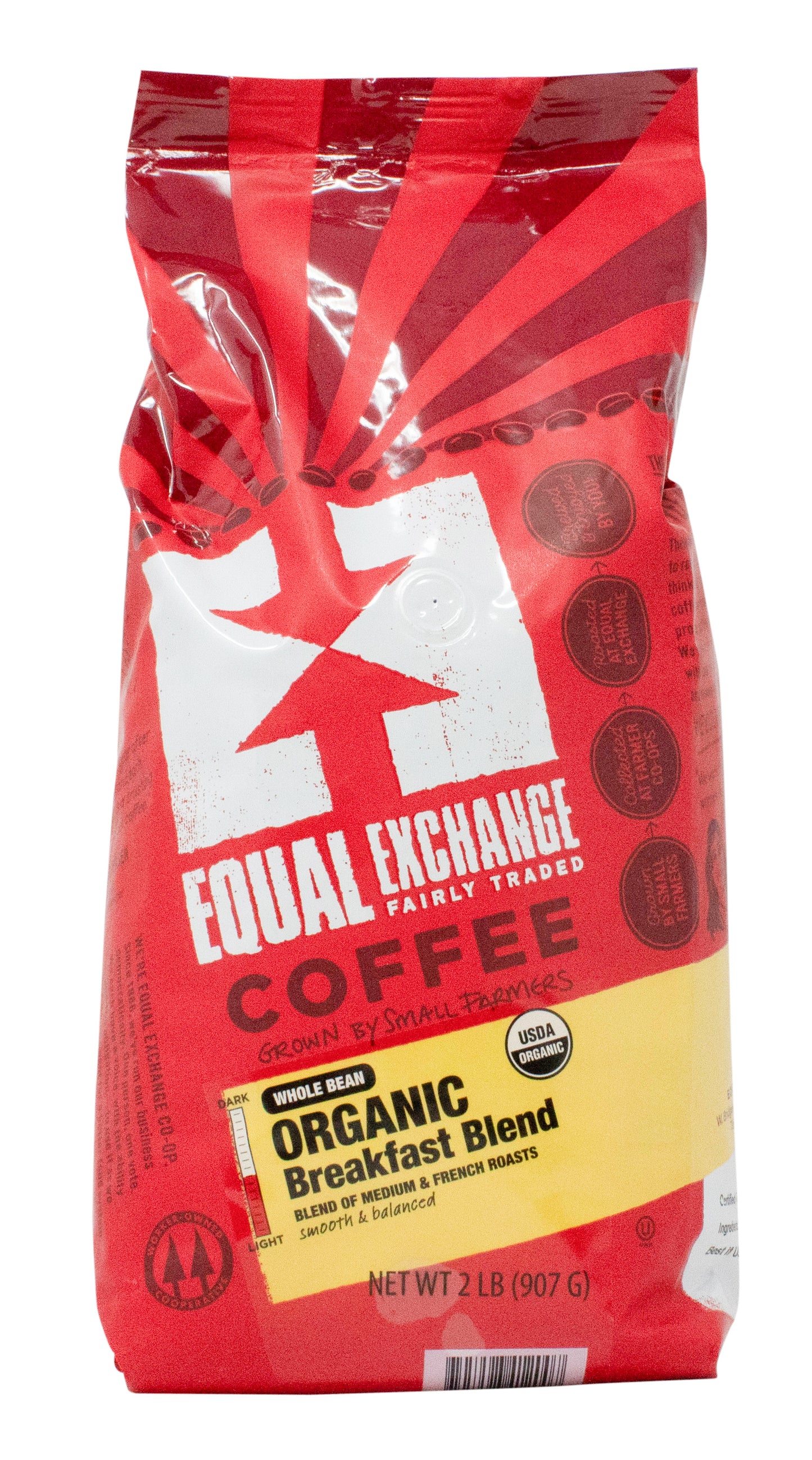 Coffee, Whole Bean, Breakfast Blend, Organic