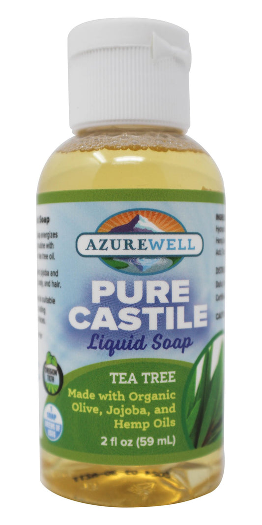 Castile Liquid Soap, Pure, Tea Tree, Organic