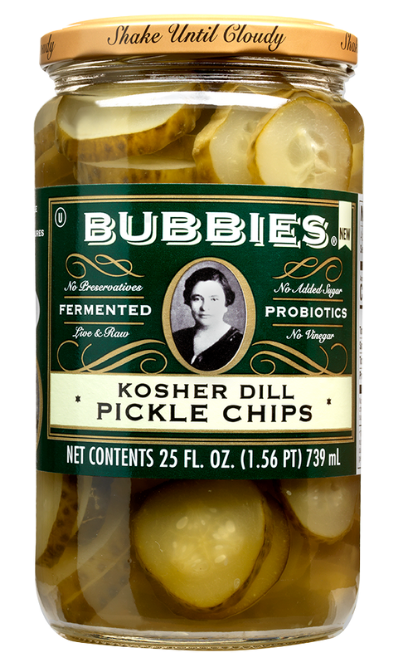 Kosher Dill Pickle Chips