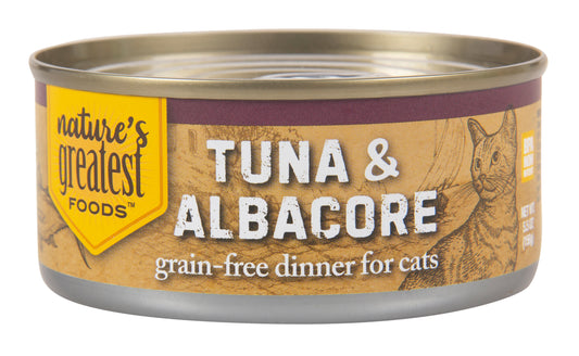 Cat Food, Canned, Tuna & Albacore in Jelly