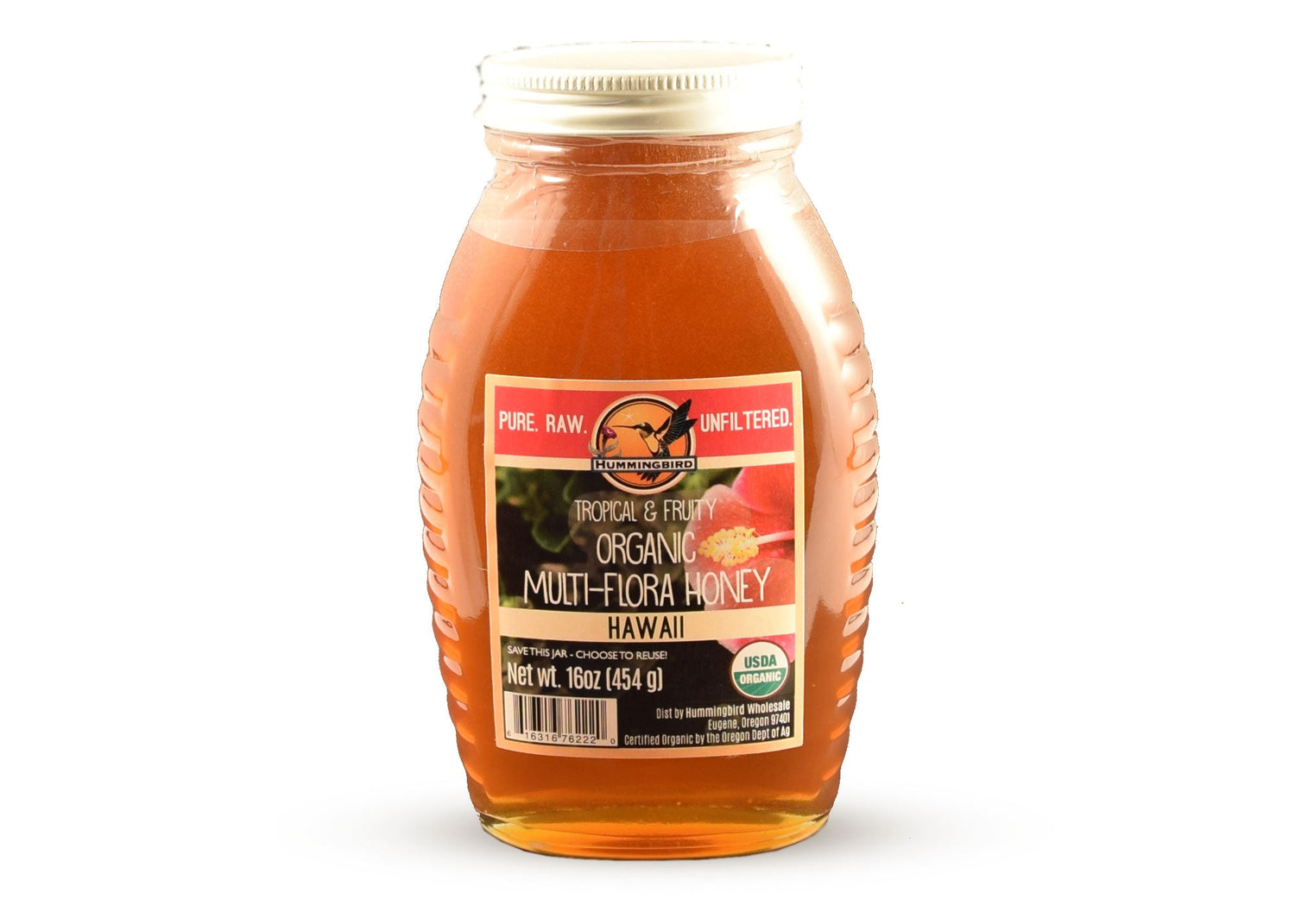 Honey, Organic, Multi-Flora