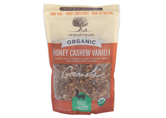 Granola, Honey Cashew Vanilla, From the Fields'