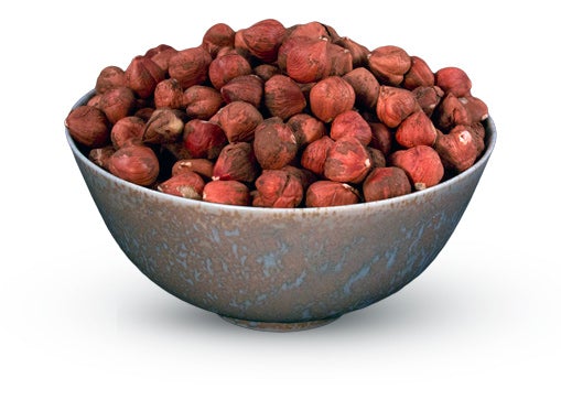 Hazelnuts, Whole, Raw, Unpasteurized