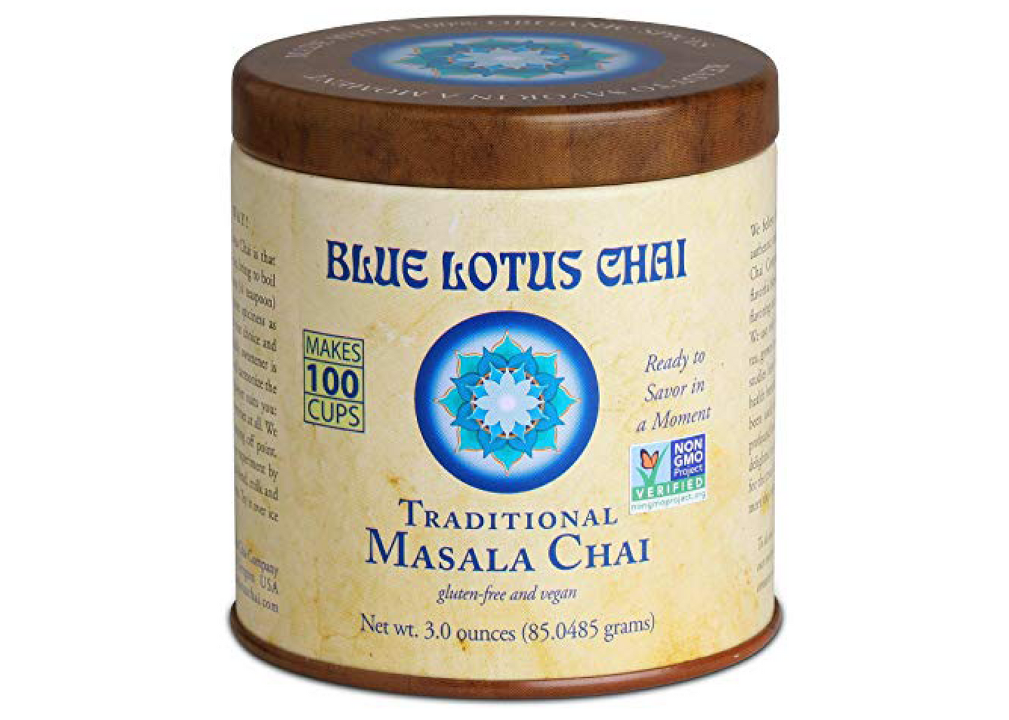Chai, Traditional Masala, Blue Lotus