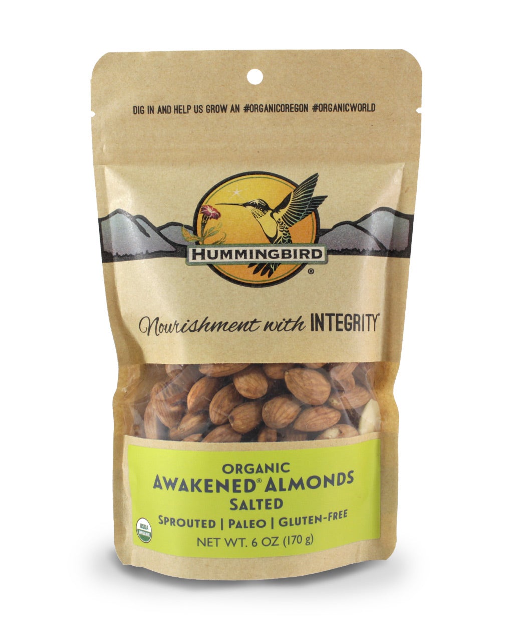 Almonds, Awakened®, Sprouted, Salted
