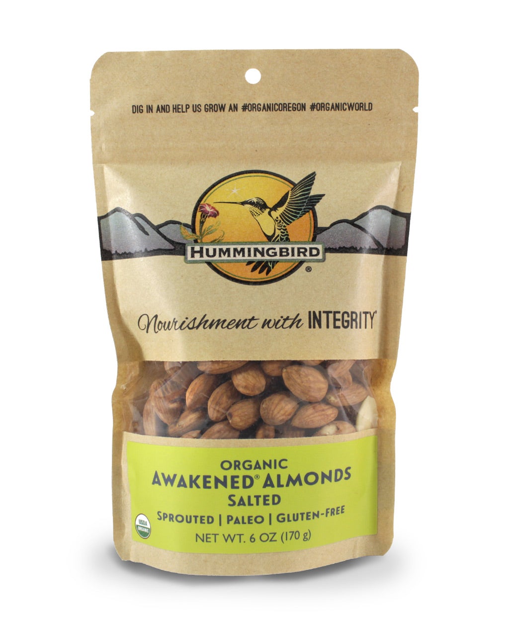 Awakened® Almonds, Salted