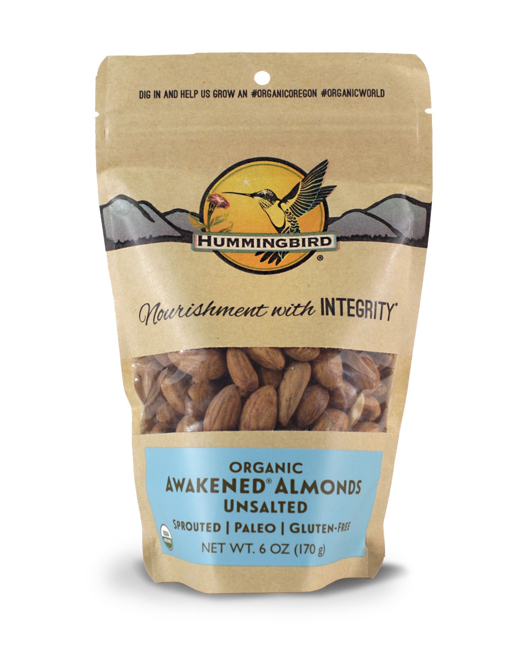 Almonds, Awakened®, Sprouted, Unsalted