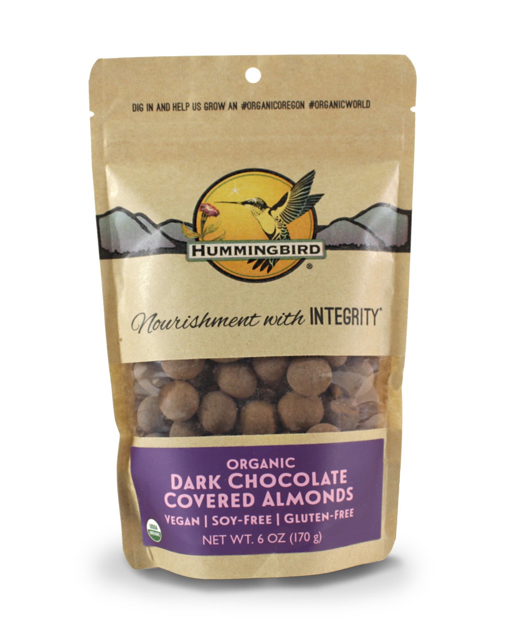 Dark Chocolate Covered Almonds